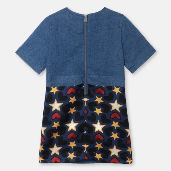 STELLA MCCARTNEY KIDS
Denim Heart & Stars Short-Sleeve Girls 14 - Picture 2 of 12